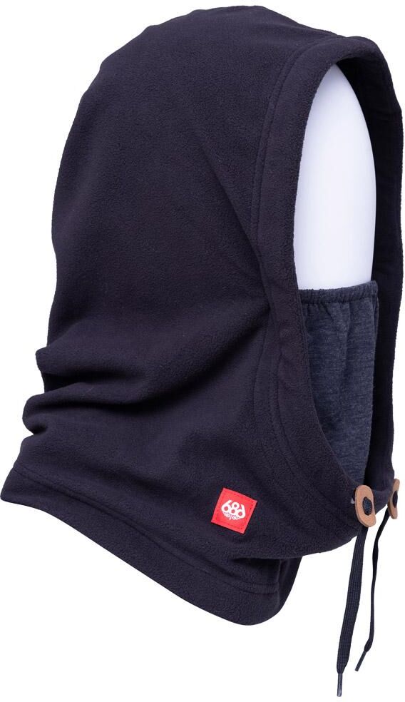 686  - Tarmac Fleece Hood Black - Cagoule