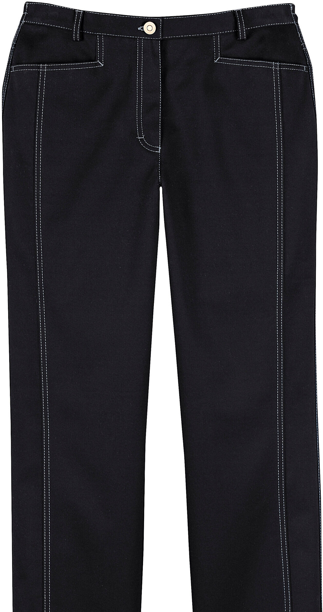 Thermohose COSMA "Thermo-Hose Thermohose in wärme-isolierender Qualität", Damen, Gr. 38, N-Gr, schwarz, Sportlich, schmal, Hosen Thermohose