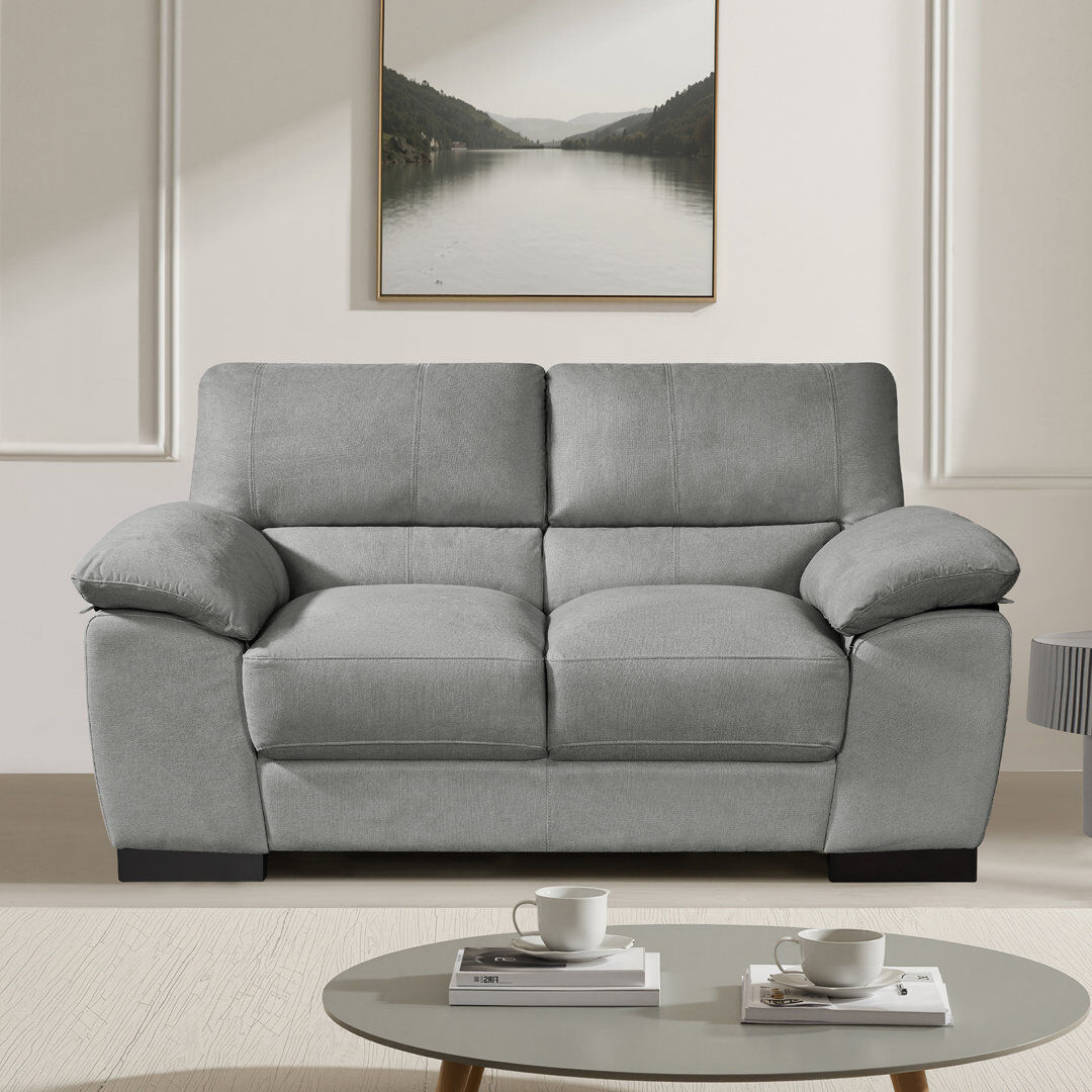 Fairmont Park Alann Fabric Sofa Light Grey 2