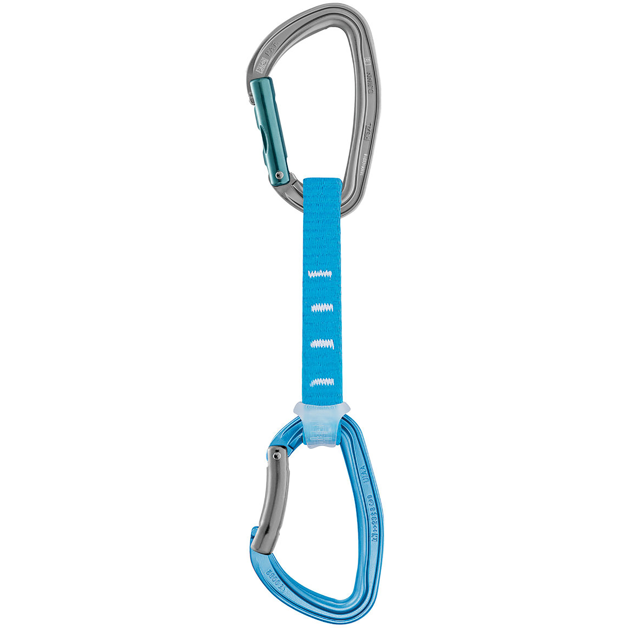 Petzl Djinn Axess Express-Set Express-Sets tuerkis Größe 17CM Sportklettern