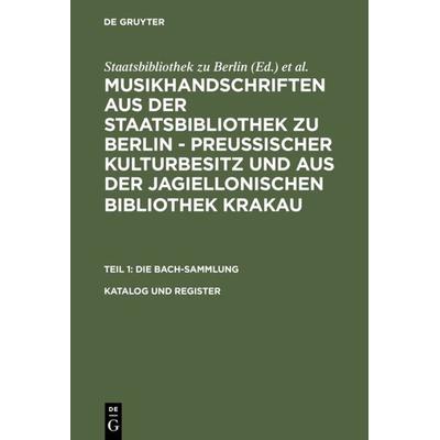 Katalog und Register -