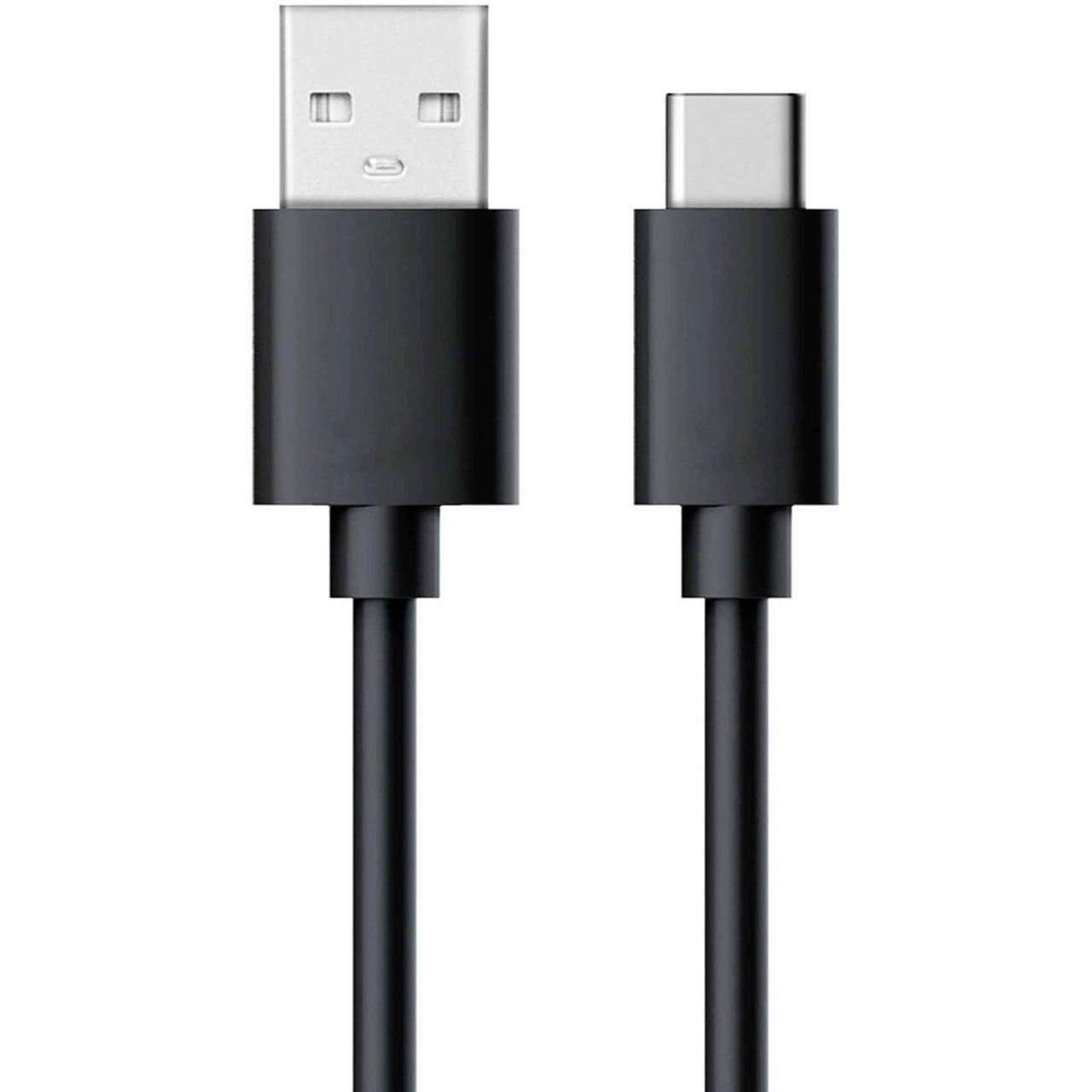RealPower Lade/Datenkabel USB-C 0,6m schwarz