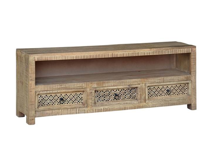 TV Board 160x60cm 'Shania' Mangoholz massiv