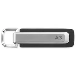 Audi Schlüsselanhänger A3 3182500400 - 87 x 23 x 7 mm