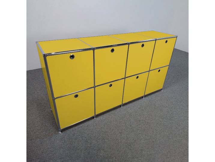 Sideboard System4 152.0 x 40.0 cm, Gelb, Neu - Ideal für zeitloses Design