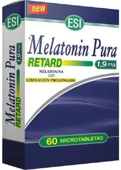ESI Melatonin Pura Retard 1.9mg 60caps
