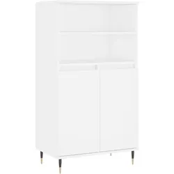 vidaXL Highboard Weiß 60x36x110 cm Holzwerkstoff