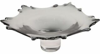 Sagebrook Home "14"" Garrison Artisan Blown Glass Bowl, , 6""H, - 14"" x 14"" x 6"""