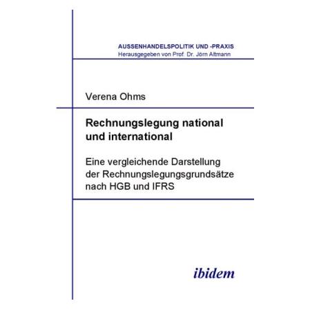 ibidem Rechnungslegung national und international (Deutsch, Softcover, Verena Ohms) (55188694)