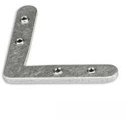 ISOLED Eckverbinder Z48 für Aufbauprofil IL-ALU20, 90°, 4er Set ISO-116375