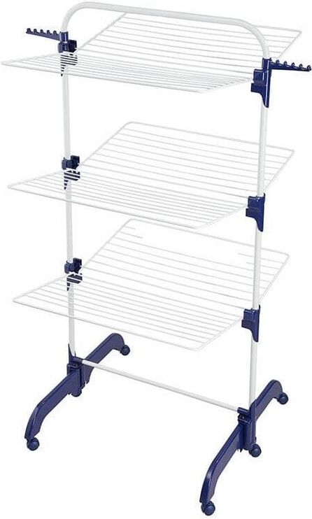Stendibiancheria Leifheit 81529 Comfort Tower 420 Bianco e Blu