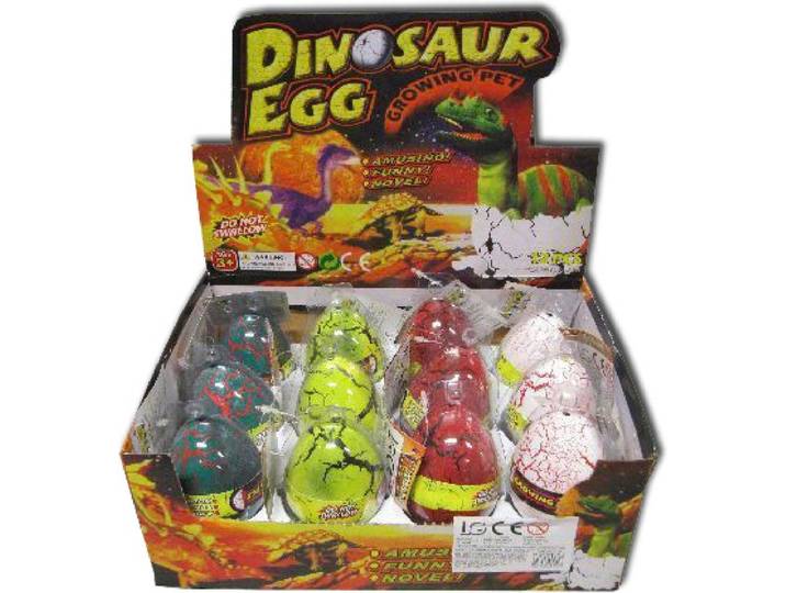 Duckiez Dinos - Groeidino in Ei - Display van 12 stuks