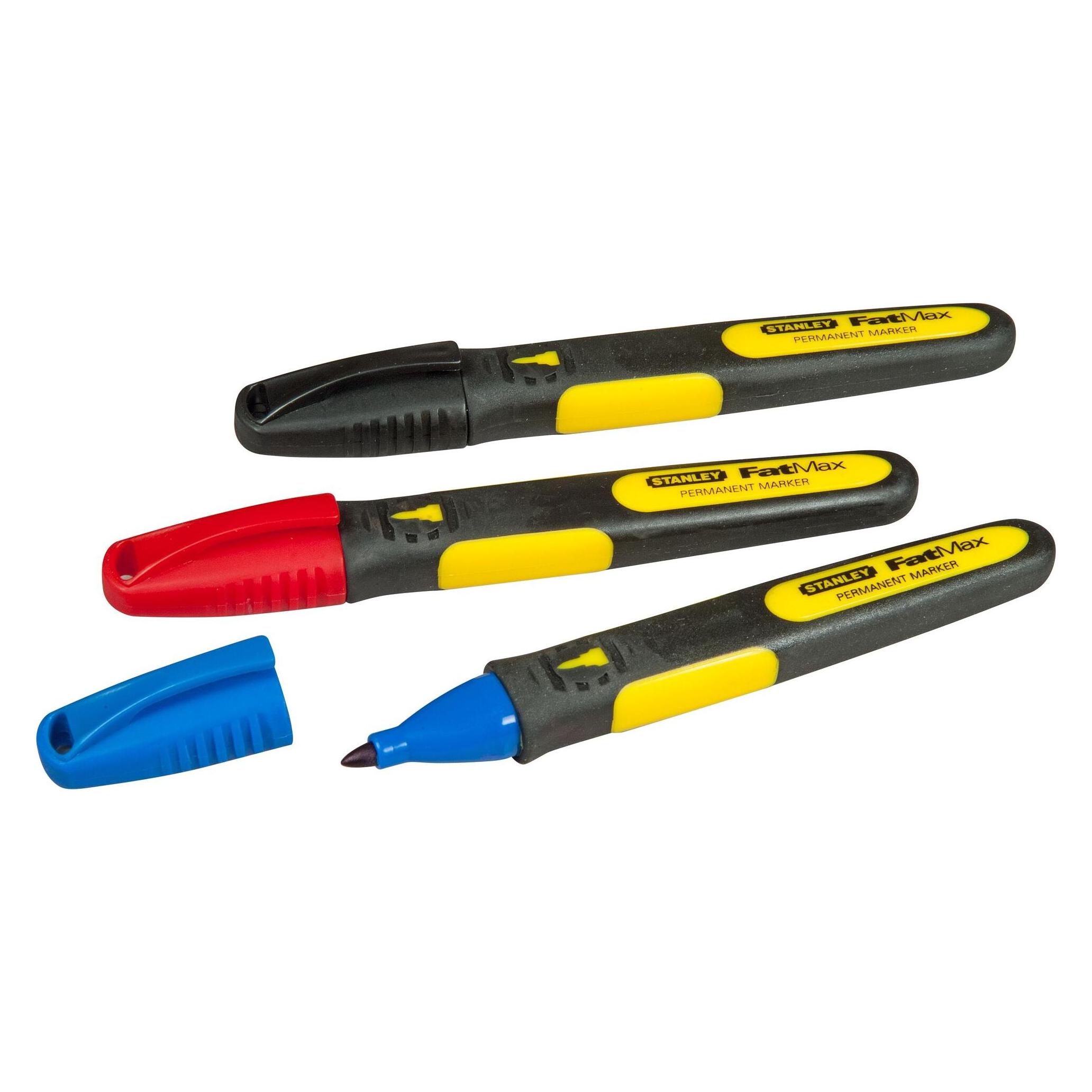 Stanley Permanentmarker farbig fein 3er Pack (3x) (0-47-322)