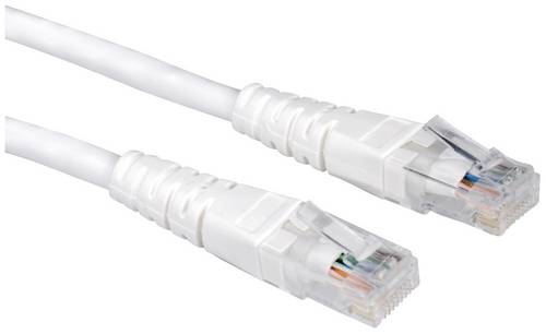 Value 21.99.0956 RJ45 Patchkabel CAT 6 U/UTP 1.50m Weiß