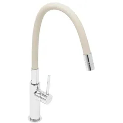 Spültischmischer SAT mit Silikongriff beige/chrom SATBSD290BE