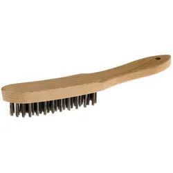 Andreas Bürsten GmbH Stahldrahtbürsten, Holz, 6-reihig