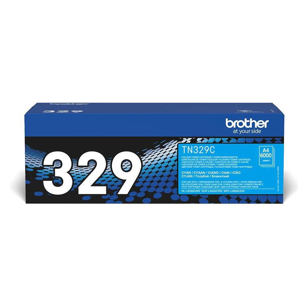 Brother Toner Cyan Pages: 6.000 Extra (TN-329C)