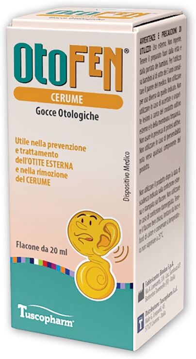 TUSCOPHARM SRL Otofen Cerume Gocce Otologiche, 20 ml