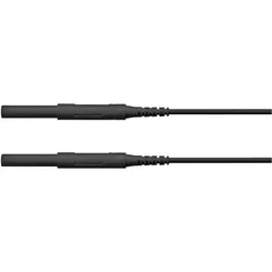 Schutzinger, Messleitung, Schützinger HSPL 8568 / AWG16 / 200 / SW Sicherheits-Messleitung (Stecker 4 mm -