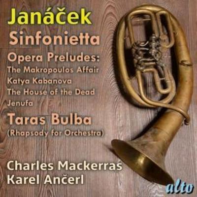 Sinfonietta/4 Opera Preludes/Taras Bulba - Mackerras,Ancerl,Pro Arte Orchestra,Czech PO, CD