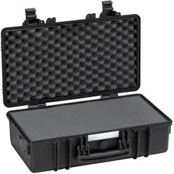 Explorer Cases Spezialkoffer 52x28x18 cm Mod. 5117 WS (Fotokoffer, 24.70 l), Kameratasche, Schwarz