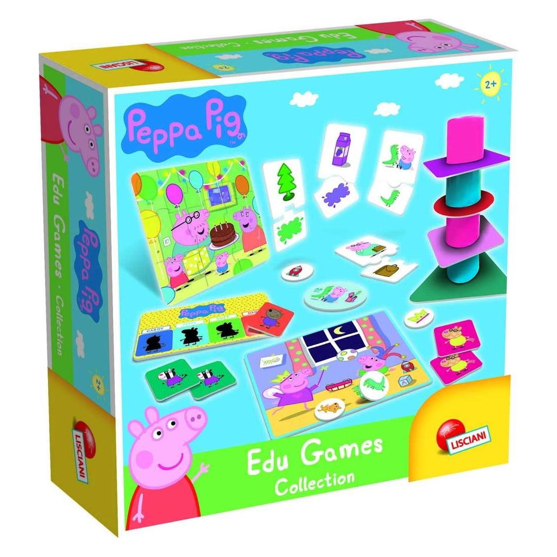 Lisciani Peppa Pig Meine Erste Sammlung Lernspiele (Französisch) (86429)