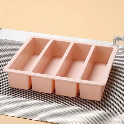 Uplift Treasures Silicone Giant Ice Cube Tray pink