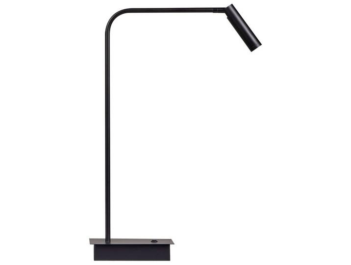 Beliani LED Schreibtischlampe Schwarz Lawson, Metall, LED integrated, 27x55x10 cm, Lampen & Leuchten, Innenbeleuchtung, Schreibtischlampen