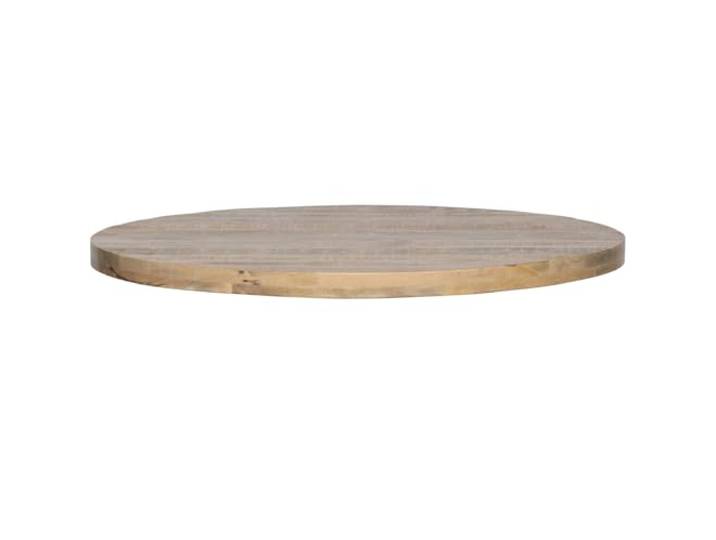 WOOOD Tablo Tischplatte Mango Ø120