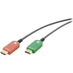 Kramer CRS-AOCH/COLOR - HDMI-Kabel - HDMI männlich zu HDMI männlich - 40 m - Glasfaser - Schwarz (40 m), Videokabel
