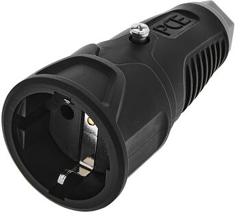 PCE 2520-sdg Taurus2 Socket Schwarz mit dunkelgrauem Markierungsring