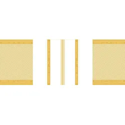 Geschirrtuch SANSIBAR JACQUARD (BL 50x70 cm) - gelb - BL 50x70 cm
