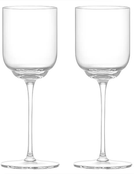 Anton Studios Anton Studis Designs Milan Set of 2 White Wine Glasses