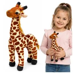 Plüschgiraffe, weiches Kuscheltier, 30 cm