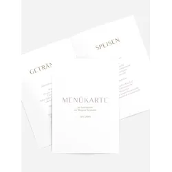 Menükarten Kommunion selbst gestalten mit Spruch und Fotos im Onlinedesigner bei Meine-Kartenmanufaktur.de