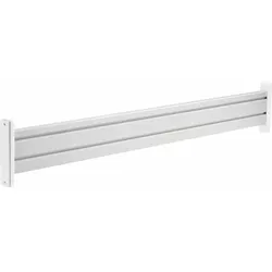 INLINE Slatwall Panel Aluminium, für Tischhalterung, 1m