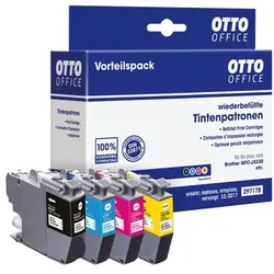 OTTO Office Tintenpatronen-Set ersetzt Brother »LC-3217VALDR« schwarz