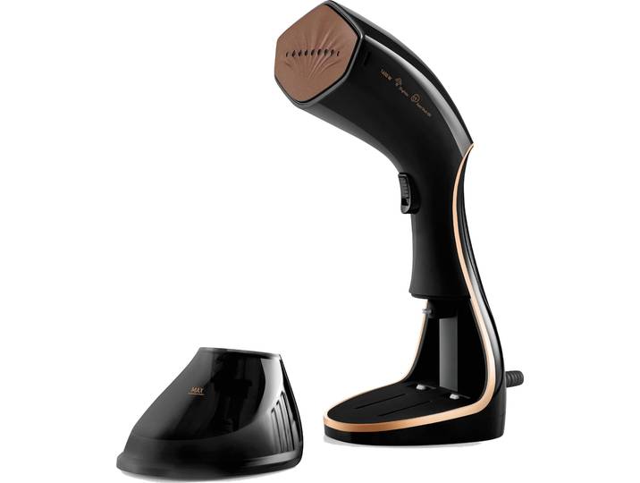 GRUNDIG Dampfbürste ST 7950 , schwarz (schwarz, kupferfarben), B:12cm H:13cm T:28cm, Bügeleisen, Leistungsstarker 1600W Dampfglätter mit schneller Aufheizzeit, Dampfbürste