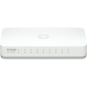 D-Link Switch Fast Ethernet Easy, GO-SW-8E/E, unmanaged, 8-Port, 100 Mbit/s