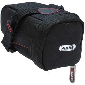 Abus Satteltasche ST5950 2.0, schwarz, 0,6 Liter, reflektierend, wasserabweisend