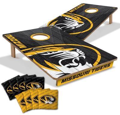 Skip's Garage Missouri Tigers NCAA Tailgate Cornhole Board Set