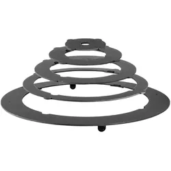 4BIG.fun Adapter - Ringe für Eintopfofen 43,5-47 cm Utschak Herdplatte für Feuerkessel Kasan Adaptierung Kazan