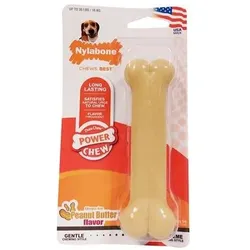 Nylabone Dura Chew Pindakaas Voor Harde Bijters Hypoallergeen (Kauspielzeug Hund), Hundespielzeug