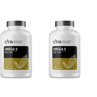 CYB Omega-3 240 mg Dha+360 EPA Kapseln 2x 2x240 St
