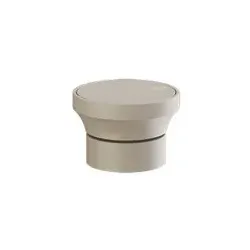 Gessi Origini Waschtisch Auslauf, für separaten Auslauf, ohne Ablaufgarnitur, Tischmontage, 66100273, Farbe: Grau matt
