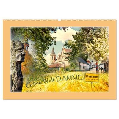 Grüne Welt DAMME (Wandkalender 2027 DIN A2 quer), CALVENDO Monatskalender