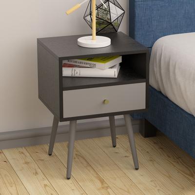 Williamspace Modern 1-drawer Storage Nightstand