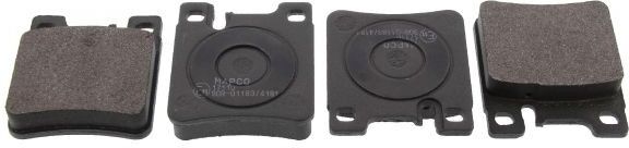 MAPCO 6781 Brake pad set
