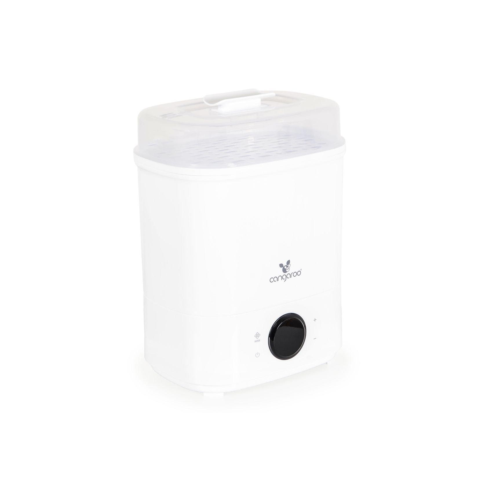 Cangaroo Sterilisator Cai Trockner 2 in 1 bis zu 6 Flaschen, LCD-Display, Touch weiß