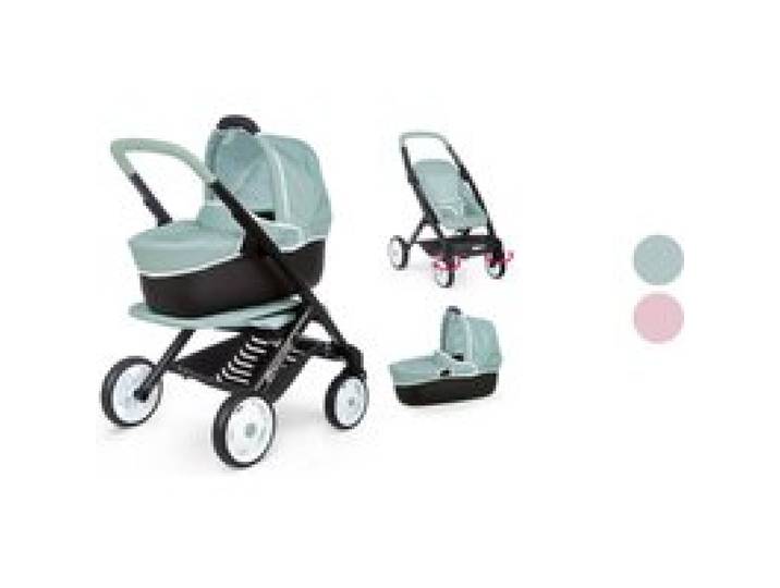 SMOBY Poussette de poupée Maxi-Cosi 3-en-1